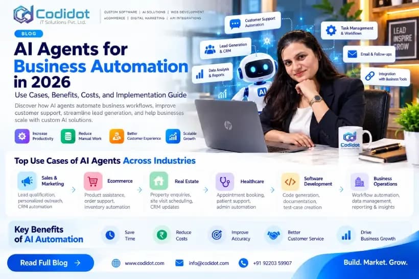 AI Agents for Business Automation in 2026: Benefits, Use Cases, and Future Trends