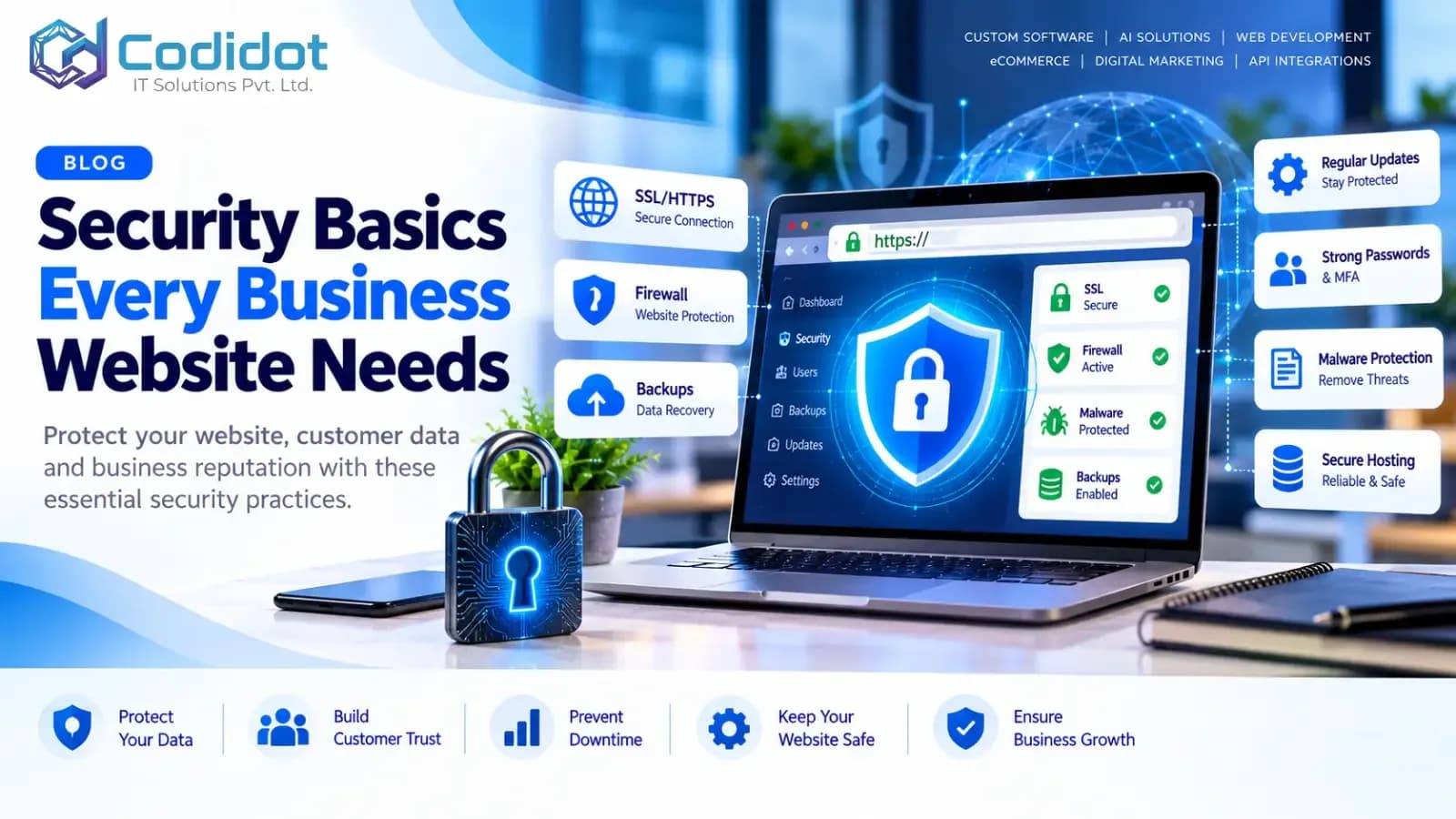 Website Security Basics Every Business Needs in 2026
